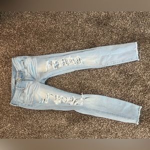 brand: american eagle, size: 0, color: blue